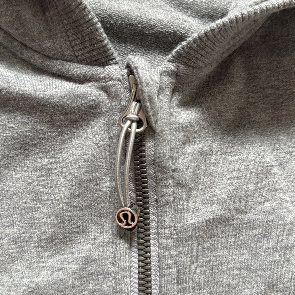 Lululemon Gray Zip Up Hooded Jacket - Picture 5 of 10